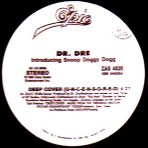 DR. DRE / ドクター・ドレー / DEEP COVER U-N-C-E-N-S-R-E-D