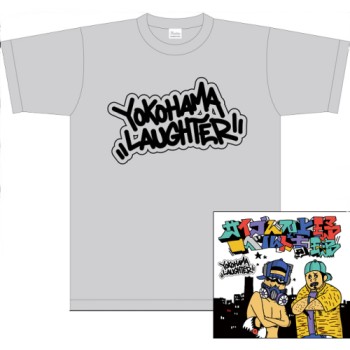 サイプレス上野とロベルト吉野 / YOKOHAMA LAUGHTER ディスクユニオン限定Tシャツセット サイズS