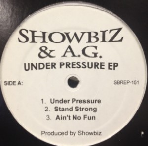 SHOWBIZ & A.G. / ショウビズ&A.G. / UNDER PRESSURE EP