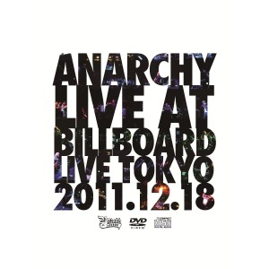 ANARCHY / アナーキー / LIVE AT BILLBOARD LIVE TOKYO DVD+CD