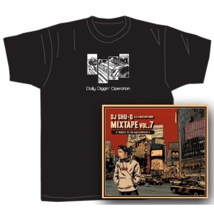 DJ SHU-G / "MIXTAPE vol.7"-A Tribute To The Masterpiece II-  (Tシャツ付き初回限定盤 カラー:ブラック / Sサイズ) 