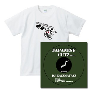 DJ KAZZMATAZZ / JAPANESE CUTZ VOL.4 ★ユニオン限定T-SHIRTS付セットSサイズ
