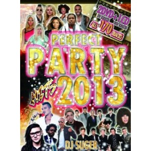 DJ SUGAR / PERFECT PARTY HITS 2013 2DVD+CD