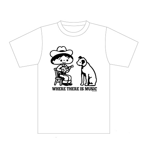 NIPPER / ニッパー / ニッパー×レコスケ Tシャツ (ホワイト) Sサイズ