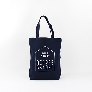 TYPOGRAPHY TOTEBAG / TYPOGRAPHY TOTE But First, RECORDSTORE.(M/NW)