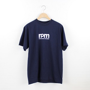 rpm / rpm LOGO Tシャツ (ネイビー) Mサイズ