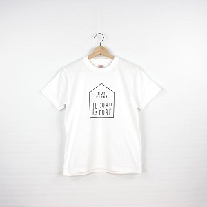 TON & SON / BUT FIRST RECORD STORE T-SHIRT WHITE M