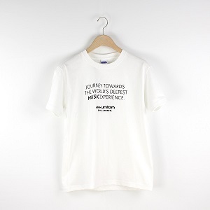Tシャツ / OUTLET JOURNEY TOWARDS THE WORLD'S DEEPEST MUSIC EXPERIENCE. Tシャツ Mサイズ