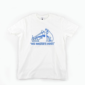 NIPPER / ニッパー / ニッパー ロゴTシャツ (ホワイト/ブルー) M