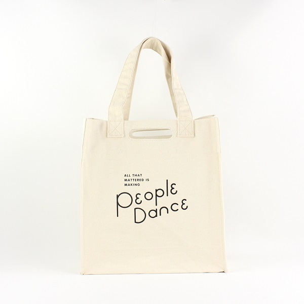 TYPOGRAPHY TOTEBAG / TYPOGRAPHY TOTE all that mattered is making people dance