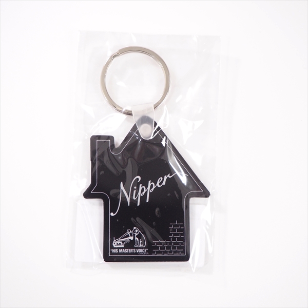 NIPPER / ニッパー / ニッパーおうちキーホルダー(ブラック)