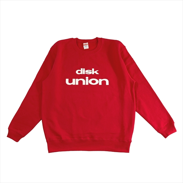 diskunion Crewneck Sweatshirt / diskunion Crewneck Sweatshirt (Red/M)