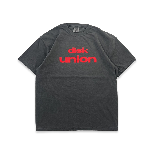 diskunion Short Sleeve Tee / diskunion Tee Garment Dyed (Black/L)