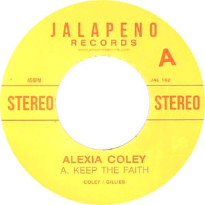ALEXIA COLEY / アレクシア・コリー / KEEP THE FAITH + LOVE AT FIRST SIGHT (7")