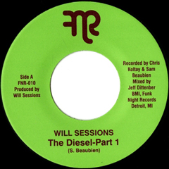 WILL SESSIONS / ウィル・セッションズ / DIESEL PT.1 + DIESEL PT.2 (7")