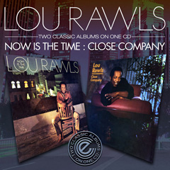 LOU RAWLS / ルー・ロウルズ / NOW IS THE TIME + CLOSE COMPANY (2 ON 1)