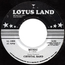 CRYSTAL (HENRY TURNER'S CRYSTAL BAND) / MUSIC + GIVING MY LOVE UP TO YOU
