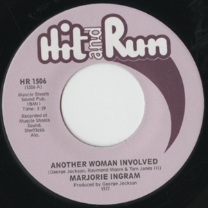 MARJORIE INGRAM / マージョリー・イングラム / ANOTHER WOMAN INVOLVED + LOVE VIBRATIONS (7")