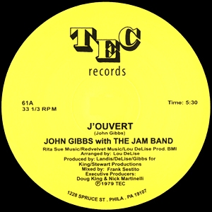 JOHN GIBBS WITH THE JAM BAND + ASPHALT JUNGLE / J'OUVERT + FREAKIN' TIME PT.1 & 2 (12")