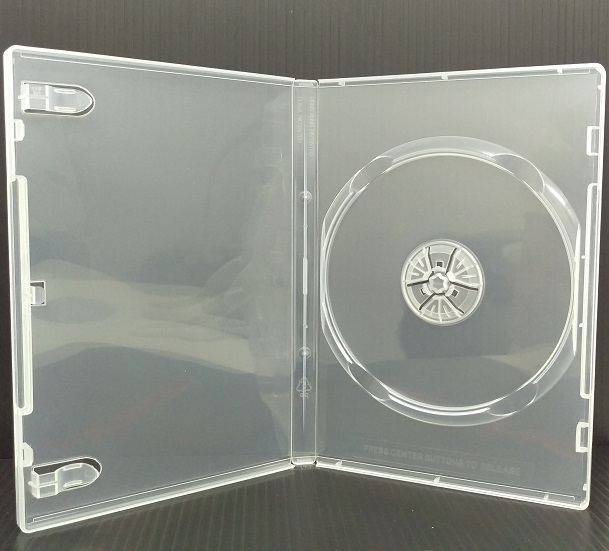DVDプラケース / DVDハードケース・透明 1枚パック