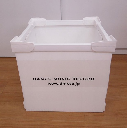 LP用ダンボール / DMR Record Container - White -