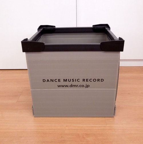 LP用ダンボール / DMR Record Container - Gray -