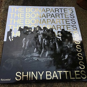 THE BONAPARTE'S / SHINY BATTLES (ULTRA-CLEAR VINYL LP)