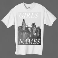 GIRLS NAMES / BLACK SATURDAY T SHIRT (S)