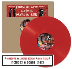 HOUSE OF LOVE / ハウス・オブ・ラヴ / SHE PAINTS WORDS IN RED (LP)