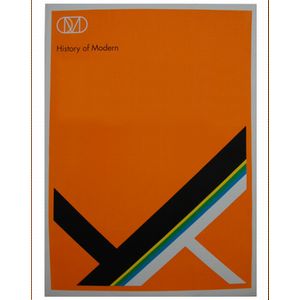 OMD (ORCHESTRAL MANOEUVRES IN THE DARK) / OMD HISTORY OF MODERN POSTER