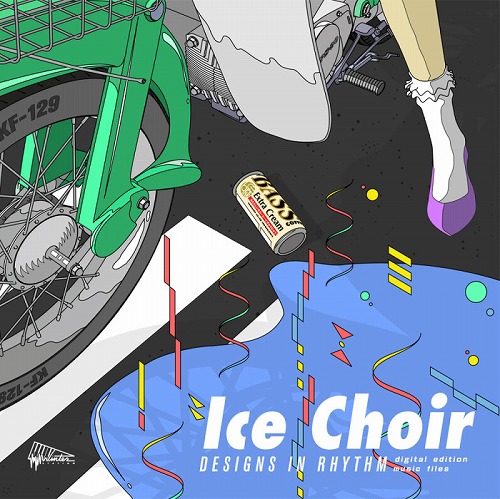 ICE CHOIR / アイス・クワイア / DESIGNS IN RHYTHM (LP/TURQUOISE BLUE VINYL)