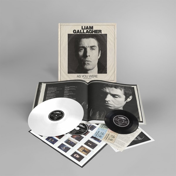 LIAM GALLAGHER / リアム・ギャラガー / AS YOU WERE: DELUXE BOXSET (LP/180G/WHITE VINYL/+BONUS 7"+DELUXE CD+POSTER)