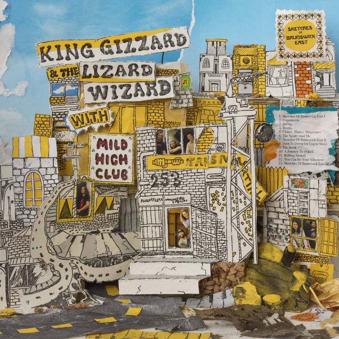 KING GIZZARD AND THE LIZARD WIZARD WITH MILD HIGH CLUB / キング・ギザード・アンド・ザ・リザード・ウィザード・ウィズ・マイルド・ハイ・クラブ / SKETCHES OF BRUNSWICK EAST (LP)