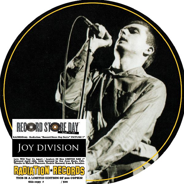 JOY DIVISION / ジョイ・ディヴィジョン / LOVE WILL TEAR US APART / LEADERS OF MEN [PICTURE DISC 7"]