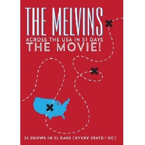 MELVINS / メルヴィンズ / ACROSS THE USA IN 51 DAYS : THE MOVIE! (DVD)