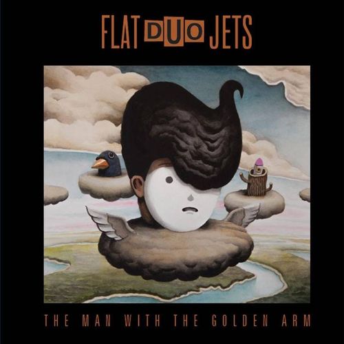 FLAT DUO JETS / PINK GARDENIA / MAN WITH THE GOLDEN [2X COLORED 7"]