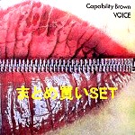 CAPABILITY BROWN / キャパビリティー・ブラウン / 紙ジャケットCD 2タイトル ヴォイスBOXセット