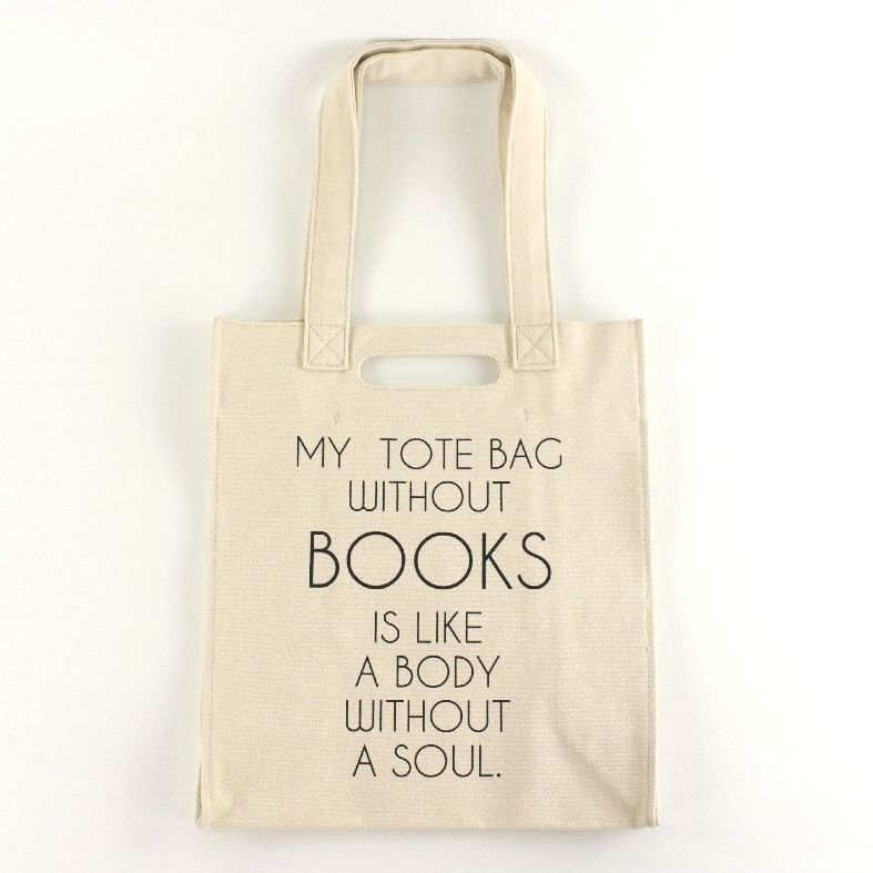 bookunion / BOOK TOTE M TYPO WITHOUT BOOKS