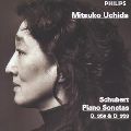 MITSUKO UCHIDA / 内田光子 / シューベルト:ピアノ・ソナタ第19番・第20番 