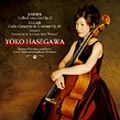 YOKO HASEGAWA / 長谷川陽子  / BARBER & ELGER:CELLO CONCERTOS AND THE OTHERS / バーバー&エルガー:チェロ協奏曲 他