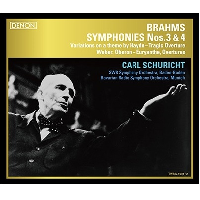CARL SCHURICHT / カール・シューリヒト / ブラームス: 交響曲第3番 & 第4番 / 他