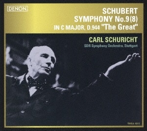 CARL SCHURICHT / カール・シューリヒト / シューベルト: 交響曲第9(8)番 「グレイト」