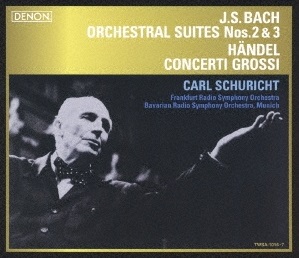 CARL SCHURICHT / カール・シューリヒト / バッハ:管弦楽組曲第2番&第3番/ヘンデル:合奏協奏曲 (SACD)
