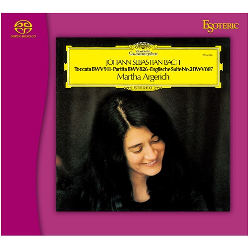 MARTHA ARGERICH / マルタ・アルゲリッチ / BACH: PIANO WORKS (SACD) / バッハ: ピアノ作品集