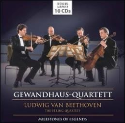 GEWANDHAUS-QUARTETT LEIPZIG / ゲヴァントハウス弦楽四重奏団 / BEETHOVEN: COMPLETE STRING QUARTETS