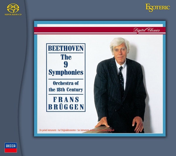 FRANS BRUGGEN / フランス・ブリュッヘン / BEETHOVEN: COMPLETE SYMPHONIES (SACD) / ベートーヴェン: 交響曲全集 (SACD)