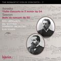 ILYA GRINGOLTS / イリヤ・グリンゴルツ / ARENSKY/TANEYEV:VIOLIN CONCERTOS / 『ロマンティック・ヴァイオリン・コンチェルト・シリーズ Vol.7』