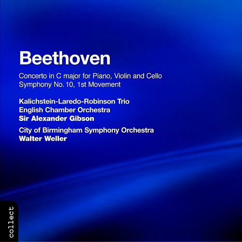 ALEXANDER GIBSON / アレクサンダー・ギブソン / BEETHOVEN:TRIPLE CONCETO / SMPHONY NO.10-1ST MOVEMENT