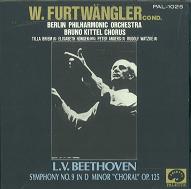 WILHELM FURTWANGLER / ヴィルヘルム・フルトヴェングラー / ベートーヴェン:交響曲第9番