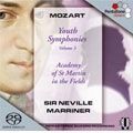 NEVILLE MARRINER / ネヴィル・マリナー / MOZART:YOUTH SYMPHINIES VOL.3